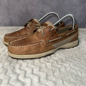 Sperry Top Sider Intrepid 9774811 Women’s Size 9 Leather Boat Shoes